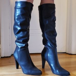 Christian Siriano Maerys Knee High Scrunchy Boots